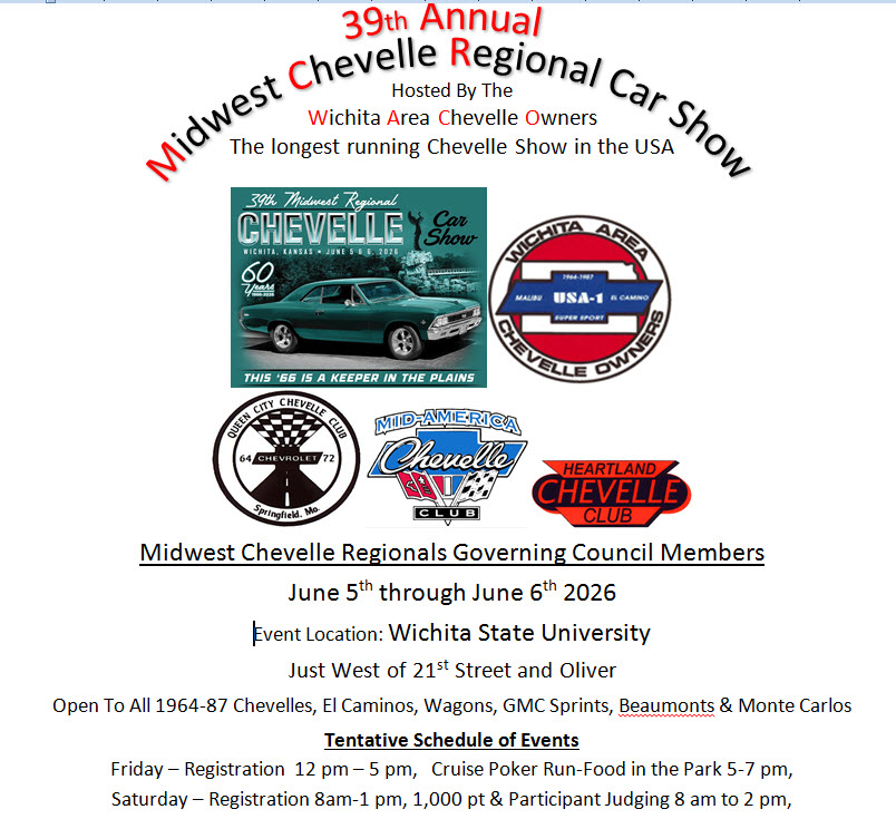 Midwest Chevelle Regionals