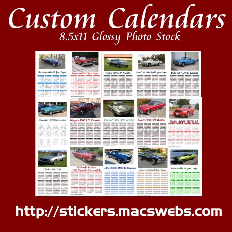 Stickers & Calendars